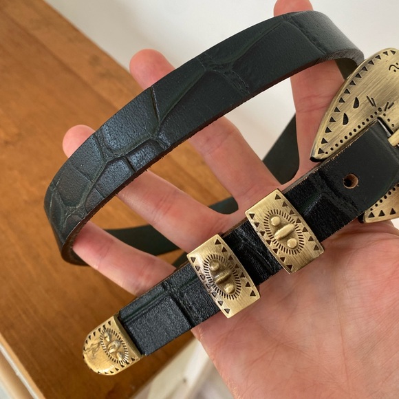 Free People boho western leather belt - Picture 4 of 12